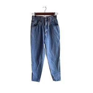 Vintage Capezio Mom Jeans Women’s 6 High Rise Tapered Leg 100% Cotton